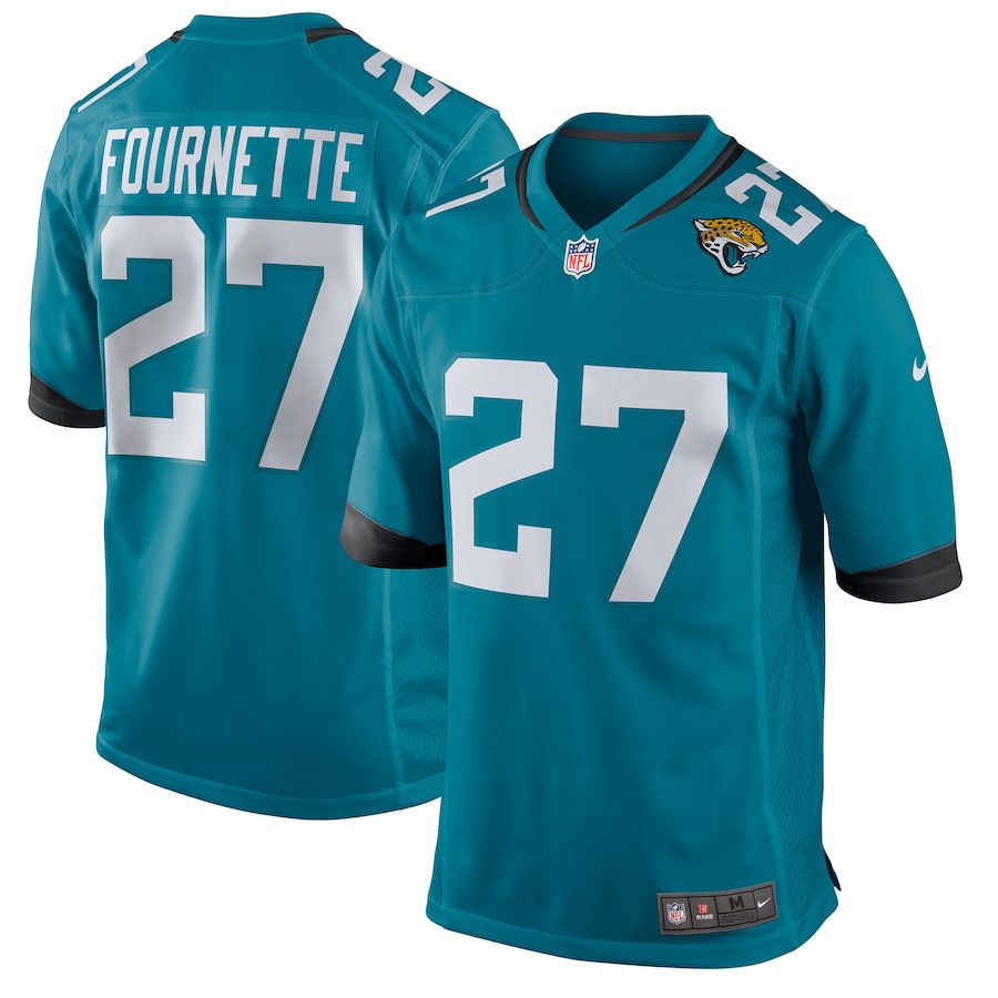 Men Jacksonville Jaguars 27 Leonard Fournette Nike Green New Game NFL Jersey